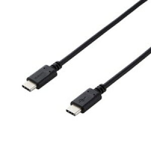 [ELECOM]X}zE^ubgpUSBP[u/USB(C-C)/X^_[h/Power DeliveryΉ/Fؕi/0.5m/ubN MPA-CC05PNBK/MPACC05PNBK