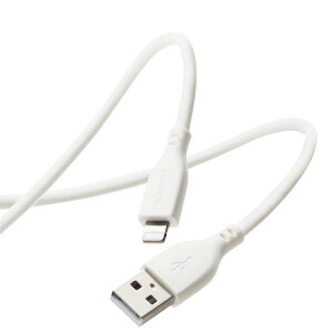 [ELECOM]iPhone[dP[u CgjO USB-A 1m ϋv iPhone iPad VRf zCg MPA-UALSS10WH/MPAUALSS10WH
