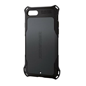 [ELECOM]iPhone SE 3/SE 2/8/7 p P[X Jo[ nCubh ZEROSHOCK ՌztBt Xgbvz[t ubN PM-A22SZEROBK/PMA22SZEROBK