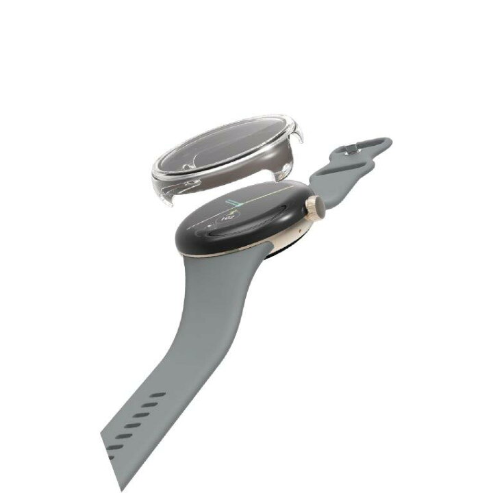 楽天市場】[ELECOM]Google Pixel Watch ケース カバー フルカバー  