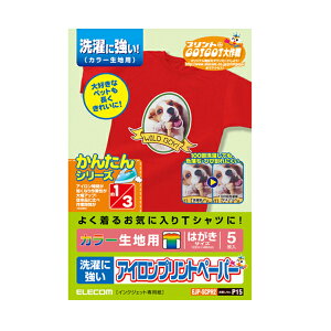 [ELECOM] [����ɋ���][�J���[���n�p][�͂����T�C�Y5������]�A�C�����v�����g�y�[�p�[(����ɋ���) /EJP-SCPH2/EJPSCPH2