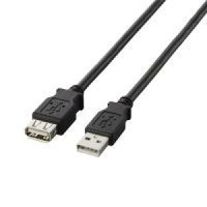 [ELECOM] USB2.0�����P�[�u���iA-A�����^�C�v�j[1.0m] U2C-E10BKU2CE10BK