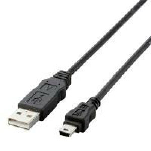 [R][ELECOM(�G���R��)] [RoHS�w�ߏ���]�G�RUSB�P�[�u��(A-miniB�E1m)USB-ECOM510