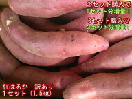【セット】紅はるか　蔵出し　訳あり 1セット（1.5kg）2セット購入で1セットおまけ！3セット購入で3セッ…