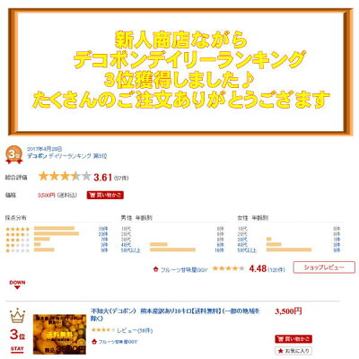 不知火(デコポン)熊本産訳あり10キロ【送料無料】(一部の地域を除く)