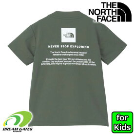 THE NORTH FACE【S/S SUNSHADE TEE：タイムグリーン(TT)】NTJ12342　ノースフェイス　サンシェイド　ティー　半袖Tシャツ　ラッシュガード　水着　紫外線対策　ジュニア　キッズ　子供用　アウトドア　プール　海　学校　耐塩素素材使用