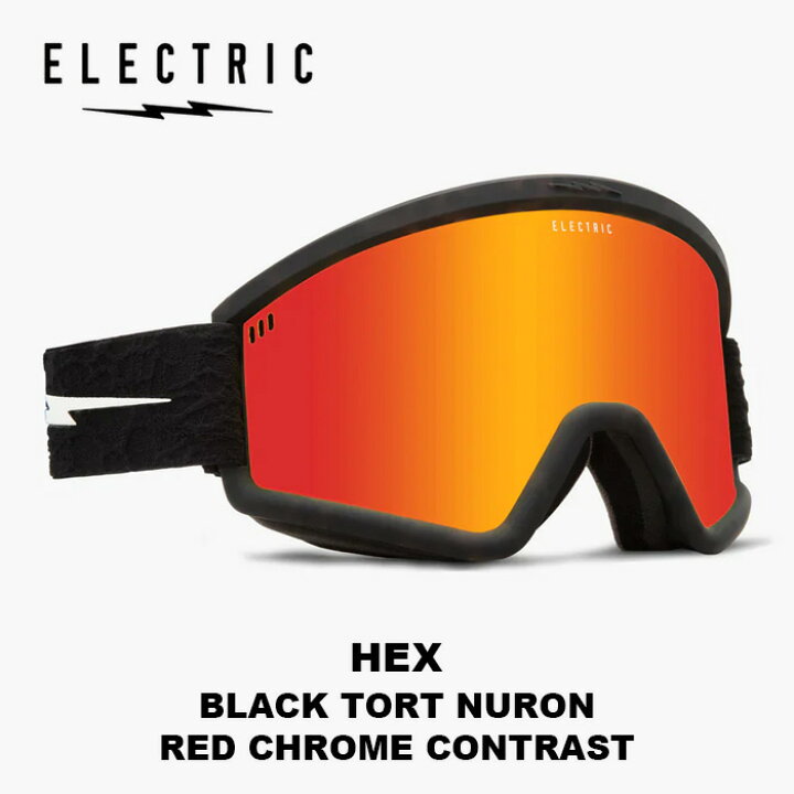 楽天市場】ELECTRIC エレクトリック ゴーグル HEX BLACK TORT NURON  