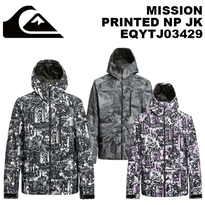 楽天市場】Quiksilver クイックシルバー ウェア MISSION PRINTED NP JK 