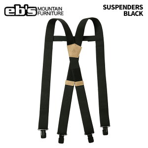 eb's GrX SUSPENDERS BLACK TXy_[ 25-26f