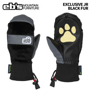 eb's GrX EXCLUSIVE JR BLACK FUR GNXN[Vu WjA ~gO[u 25-26f WjA
