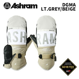 ASHRAM アシュラム グローブ DGMA LT.GREY/BEIGE ドグマ ASRM24W07 24-25モデル