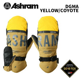 ASHRAM アシュラム グローブ DGMA YELLOW/COYOTE ドグマ ASRM24W07 24-25モデル