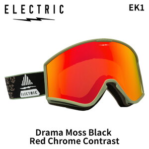 ELECTRIC GNgbN S[O EK1 Drama Moss Black Red Chrome Contrast 24-25 fyԕisiz