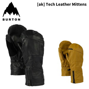 BURTON o[g O[u [ak] Tech Leather Mittens 24-25f
