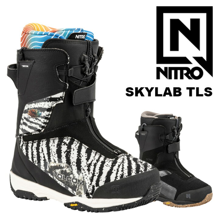 楽天市場】NITRO ナイトロ スノーボード ブーツ SKYLAB TLS 24-25 