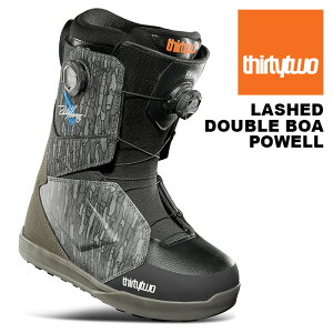 THIRTYTWO T[eB[c[ Xm[{[h u[c LASHED DOUBLE BOA POWELL 24-25 f