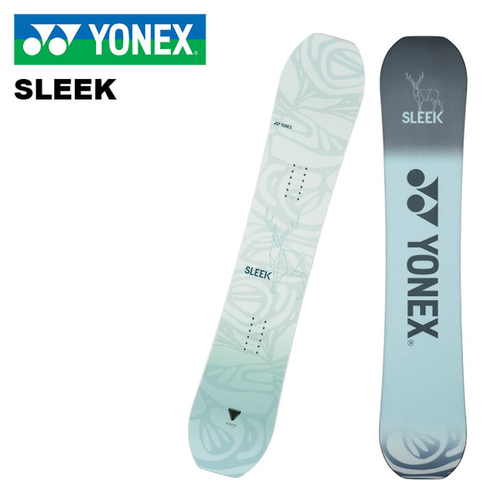 楽天市場】YONEX ヨネックス スノーボード 板 SLEEK 24-25 モデル 