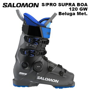 SALOMON T XL[u[c S/PRO SUPRA BOA 120 GW Beluga Met. 24-25 f