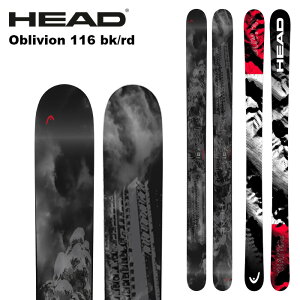 HEAD ヘッド スキー板 OBLIVION 116 板単品 24-25 モデル