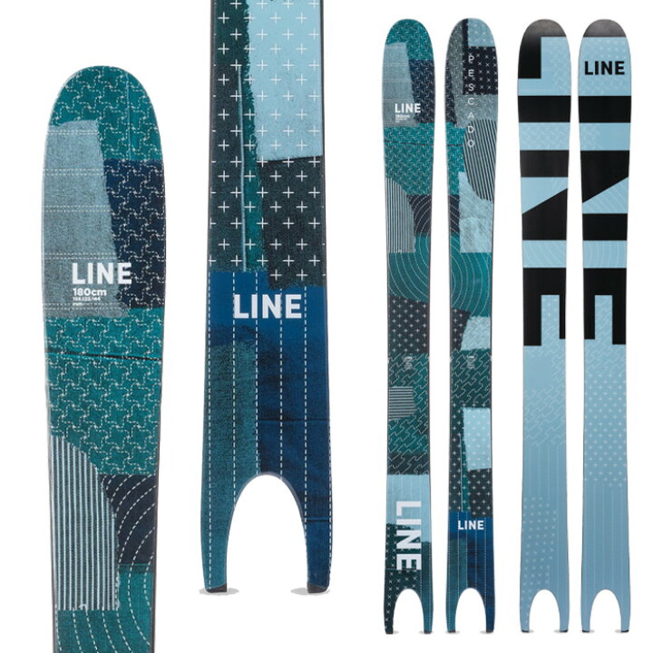 楽天市場】LINE ライン スキー 板 PESCADO 板単品 24-25 モデル 