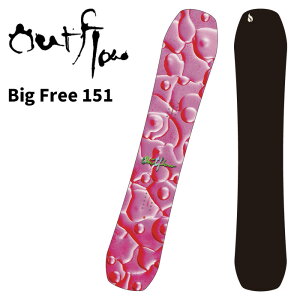 OUTFLOW �A�E�g�t���[ �X�m�[�{�[�h �� Big Free 151 24-25 ���f��
