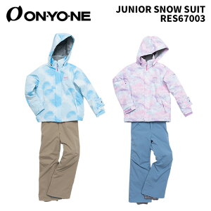 ONYONE RESEEDA Il Z[_ RES67003 JUNIOR SNOW SUIT 24-25(2025)f X[c WjA㉺Zbg