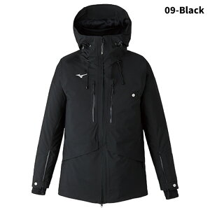 MIZUNO Z2MEA310 UNFUSSY PARKA 24-25(2025)���f�� �~�Y�m �X�L�[�E�F�A �W���P�b�g