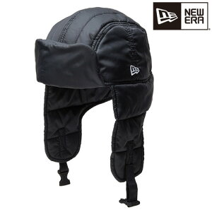 NEWERA�yOUTDOOR TRAPPER2 RECYCLE PE WR FILL BLK�z�j���[�G���@�w�b�h�E�F�A�[�@�p�C���b�g�L���b�v�@�g���b�p�[�@�h���@�h��