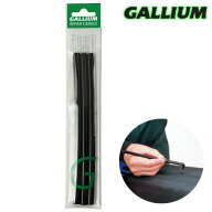 Gallium【リペアキャンドル・ブラックB(8φ×180mm・3本入り)】ガリウム TU0060 滑走面の補修用