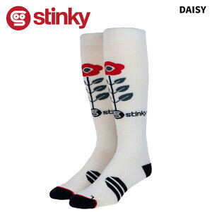 STINKY XeBL[ \bNXyDAISYbWHITEzMERINO WOOL 25-26f@C@mE[