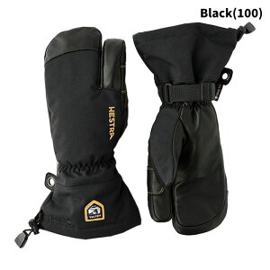 �y3003022�zHESTRA �w�X�g�� �O���[�u Army Leather GORE-TEX 3-Finger 25-26 ���f��