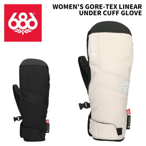 686 �V�b�N�X�G�C�g�V�b�N�X WOMEN'S GORE-TEX LINEAR UNDER CUFF GLOVE 25-26���f�� ���f�B�[�X
