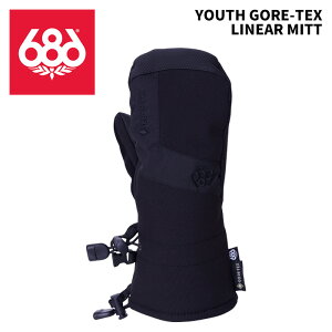 686 �V�b�N�X�G�C�g�V�b�N�X YOUTH UNISEX GORE-TEX LINEAR MITT 25-26���f�� �W���j�A