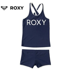 ROXY ���L�V�[�yTSW231100 NVY�z �q�� ���� �^���L�j23SP [MINI DEEP WATER] ���̎q �K�[���Y �L�b�Y �W���j�A �㉺�Z�b�g ��_�Z�b�g �X�N�[������ ���j���� �X�C�~���O [���[���֑Ή���]