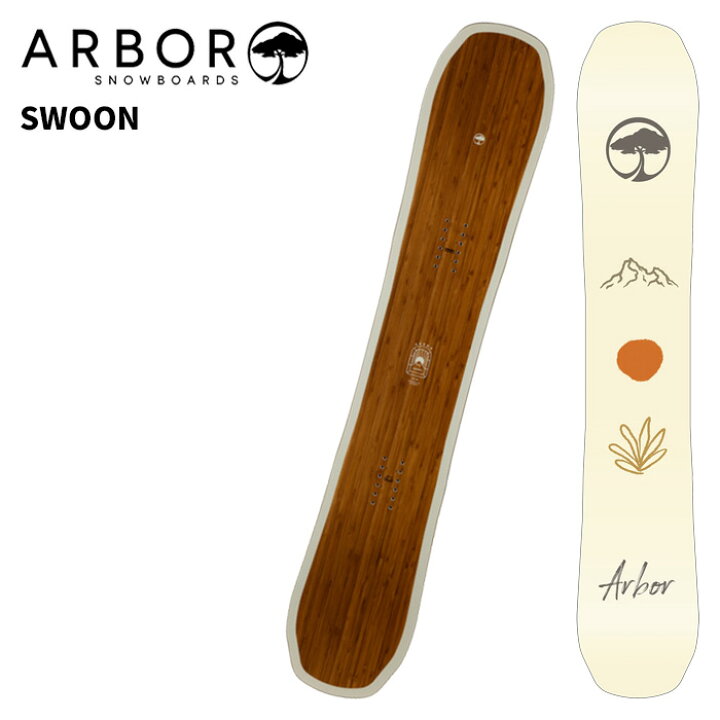 楽天市場】ARBOR アーバー スノーボード 板 SWOON 25-26 モデル 
