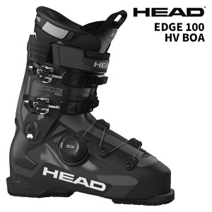 HEAD wbh XL[u[c EDGE 100 HV BOA BLACK-WHITE 25-26 f