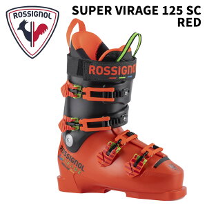 ROSSIGNOL Vj[ XL[u[c SUPER VIRAGE 125 SC - RED 25-26 f