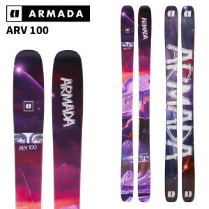 ARMADA アルマダ スキー板 ARV 100 板単品 25-26 モデル