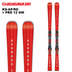 OGASAKA オガサカ スキー板 KS-AP/RD + PRD 12 GW ビンディングセット 25-26 モデル