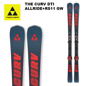 FISCHER �t�B�b�V���[ �X�L�[�� THE CURV DTI ALLRIDE + RS11 GW �r���f�B���O�Z�b�g 25-26���f��
