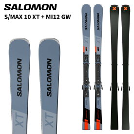 SALOMON サロモン スキー板 S/MAX 10 XT + MI12 GW ビンディングセット 25-26モデル