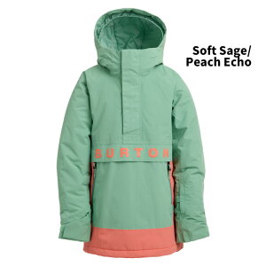 BURTON o[g EFA Kids' Frostner 2L Anorak Jacket 25-26(2026)f WjA WPbg