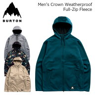 BURTON バートン アパレル ウェア Men's Crown Weatherproof Full-Zip Fleece 26-27モデル