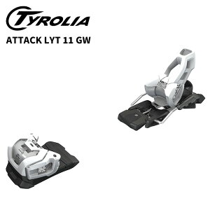 TYROLIA �`�����A �X�L�[ �r���f�B���O ATTACK LYT 11 GW solid white�i����l 3.0-11.0�j26-27���f���y�P�i�̔��s�z