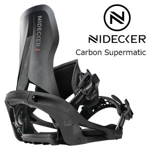 NIDECKER �i�C�f�b�J�[ �X�m�[�{�[�h �r���f�B���O Carbon Supermatic 26-27���f��