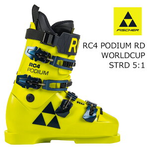FISCHER �t�B�b�V���[ �X�L�[�u�[�c RC4 PODIUM RD WORLDCUP STRD 5:1 YELLOW 26-27���f��