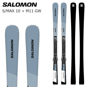 SALOMON �T������ �X�L�[�� S/MAX 10 + M11 GW �r���f�B���O�Z�b�g 26-27���f��