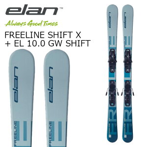 ELAN �G���� �X�L�[�� FREELINE SHIFT X + EL 10.0 GW SHIFT �r���f�B���O�Z�b�g 26-27���f��