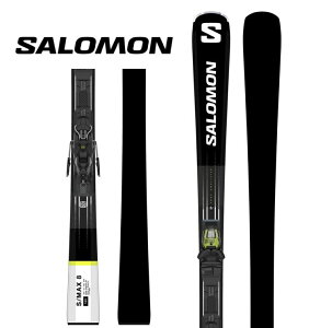 【納期B】SALOMON【23/24・S/MAX 8 + M11GW】[L47038600]　サロモン　スキー板　エスマックス8　ビンディングとの二点セット　取付工賃無料　送料無料　エスマックス　トゥエルブ