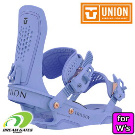 【納期B】UNION ユニオン【23/24・TRILOGY：BLUEBELL】トリロジー スノーボード スノボ ビンディング バインディング 女性用 レディース snowboard binding 滑雪板 単板滑雪